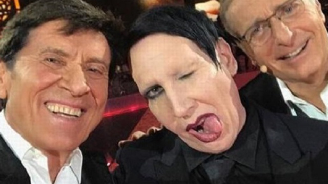 Marylin Manson ospite da Bonolis