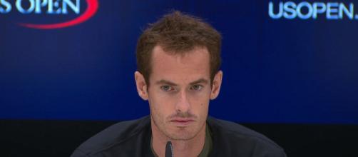 Andy Murray during a press conference before the 2017 US Open. -[Image: screenshot via US Open Tennis Championships channel on YouTube]