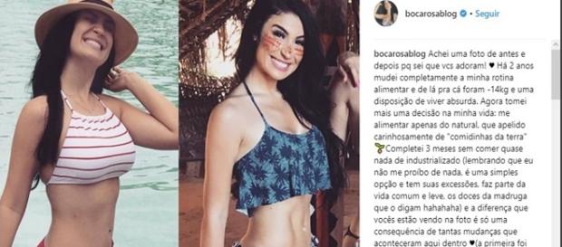 Boca Rosa admite ter feito lipoaspiração em segredo e é criticada por fãs Boca Rosa admite ter feito lipoaspiração em segredo e é criticada por fãs