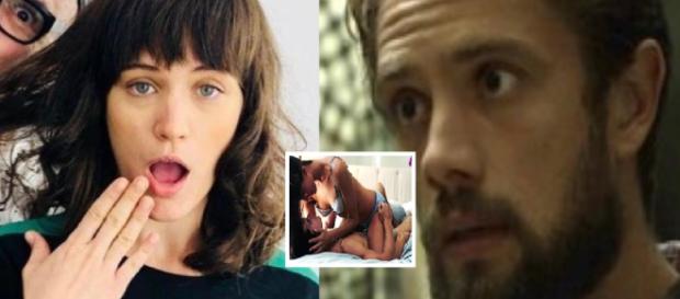 Clara dá presente para Renato: 'Par de chifres' Clara dá presente para Renato: 'Par de chifres'