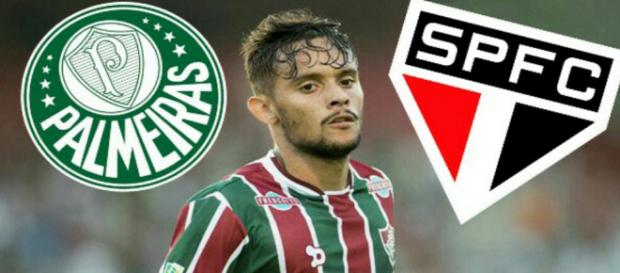Gustavo Scarpa: jogador está sendo disputado por Palmeiras e São Paulo Gustavo Scarpa: jogador está sendo disputado por Palmeiras e São Paulo