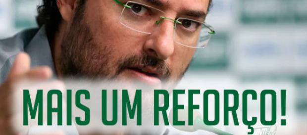 Palmeiras fica perto de fechar com mais um reforço Palmeiras fica perto de fechar com mais um reforço