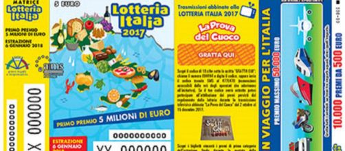 Comunicati i biglietti vincenti della Lotteria Italia 2018