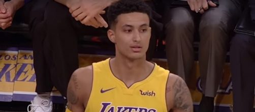 The Lakers might give up Kyle Kuzma for the opportunity to add LeBron James next year. -- [BBALLBREAKDOWN / YouTube screencap]