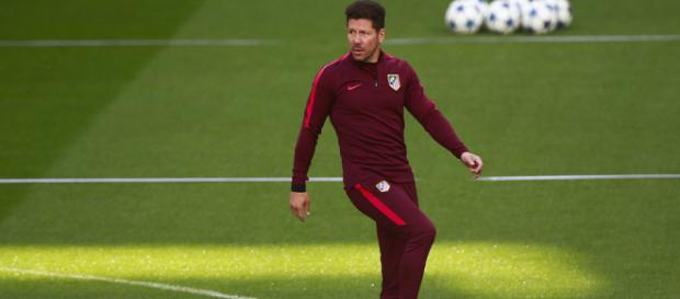 Simeone quiere sacar el mejor once posible tras la baja de Antonie Griezmann Simeone quiere sacar el mejor once posible tras la baja de Antonie Griezmann