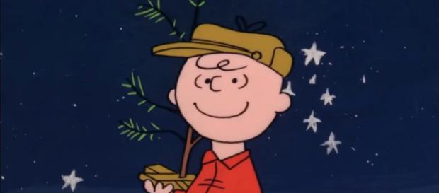Charlie Brown and his little Christmas tree. (Image via Aaron Vader Youtube). Charlie Brown and his little Christmas tree. (Image via Aaron Vader Youtube).