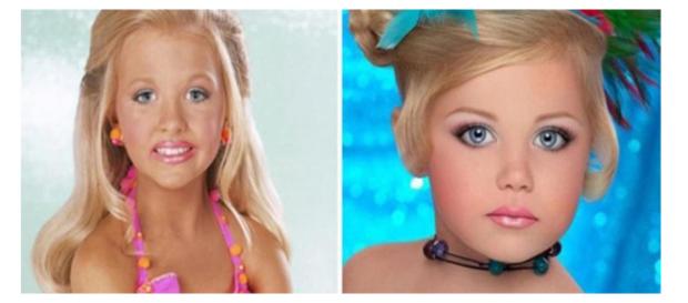 Elas ficaram completamente diferentes Elas ficaram completamente diferentes