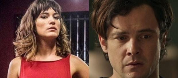 Imagem: Clara e Gael em cenas de 'O Outro Lado do Paraíso'. Imagem: Clara e Gael em cenas de 'O Outro Lado do Paraíso'.