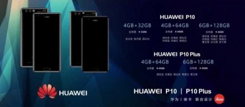 Il leak con il nuovo Huawei P10 con tutte le 5 varianti