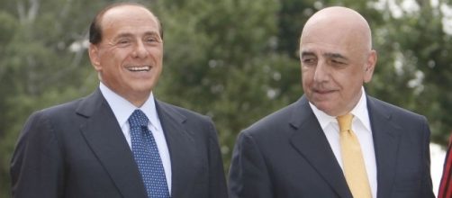 Nella foto, Berlusconi e Galliani