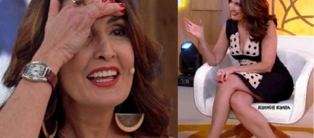 Fátima Bernardes no 'Encotnro' Fátima Bernardes no 'Encotnro'