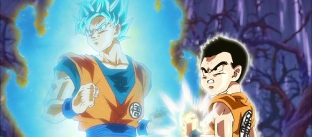Goku y Krilin en el episodio 76 Goku y Krilin en el episodio 76
