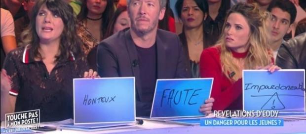 La bande de TPMP choqués par les propos d'Eddy banalisant la drogue La bande de TPMP choqués par les propos d'Eddy banalisant la drogue