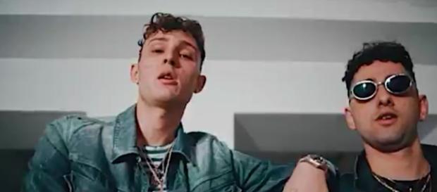 Side e Wayne, due membri della Dark Polo Gang. Side e Wayne, due membri della Dark Polo Gang.