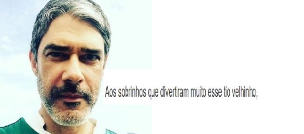 William Bonner faz despedida de rede social? William Bonner faz despedida de rede social?