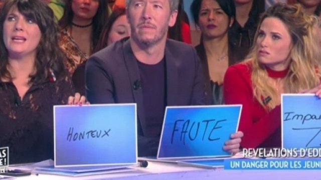 La bande de TPMP choqués par les propos d'Eddy banalisant la drogue