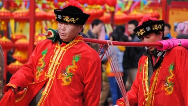 La festa per il Capodanno in Cina