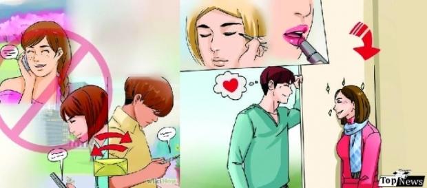 Coisas que os homens odeiam ver uma mulher fazendo Coisas que os homens odeiam ver uma mulher fazendo