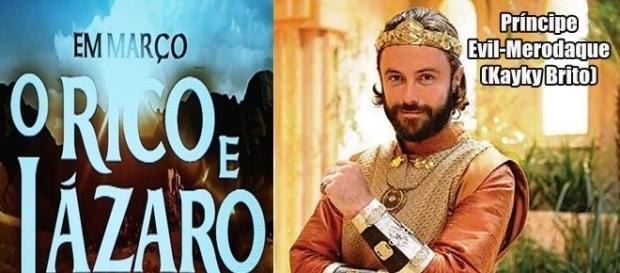 Kayky Brito será o bondoso príncipe Evil-Merodaque em 'O Rico e Lázaro' Kayky Brito será o bondoso príncipe Evil-Merodaque em 'O Rico e Lázaro'