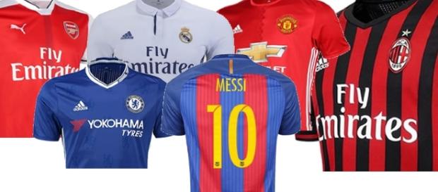 Mesmo fora da Liga dos Campeões, Manchester e Chelsea aparecem no top-5 Mesmo fora da Liga dos Campeões, Manchester e Chelsea aparecem no top-5