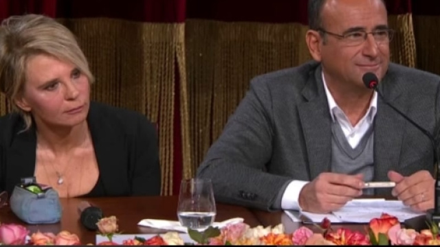 SANREMO 2017, Maria De Filippi e Carlo Conti