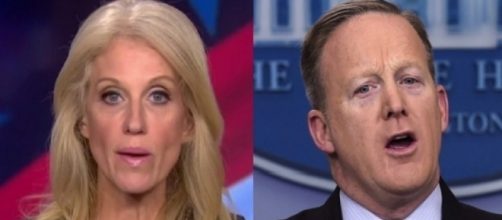 Kellyanne Conway, Sean Spicer, via Twitter