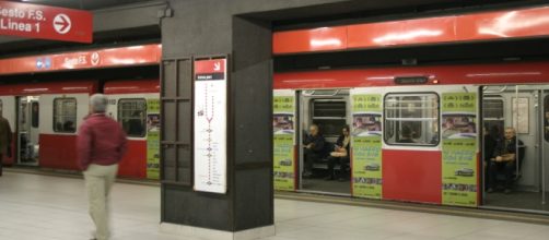 Metropolitana di Milano zona Duomo linea rossa