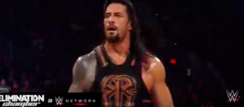 Roman Reigns on RAW screenshot via Andre Braddox
