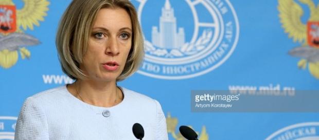 Die Sprecherin des russischen Außenministerium Maria Zakharova Die Sprecherin des russischen Außenministerium Maria Zakharova