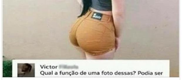 Internauta posta foto e recebe crítica de seguidor. (foto: reprodução TV Globo) Internauta posta foto e recebe crítica de seguidor. (foto: reprodução TV Globo)
