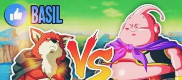 La pelea de Majin Boo vs Basil La pelea de Majin Boo vs Basil