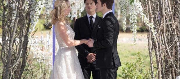 The Vampire Diaries Finally Gave Us the Steroline Wedding of Our ... - eonline.com The Vampire Diaries Finally Gave Us the Steroline Wedding of Our ... - eonline.com