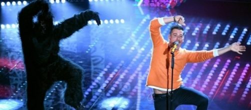 Francesco Gabbani, vincitore della 67^ edizione del Festival di Sanremo con il brano 'Occidentali's karma'