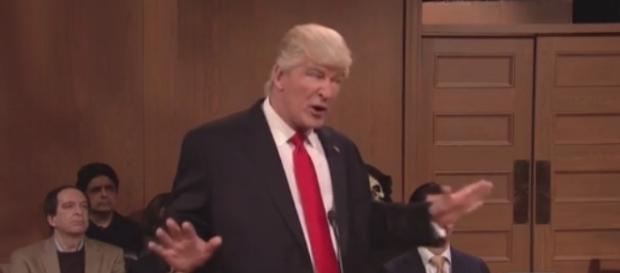 Alec Baldwin on "SNL," via Twitter Alec Baldwin on "SNL," via Twitter