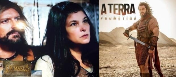 'A Terra Prometida': Mara fala demais e Josué ouve tudo 'A Terra Prometida': Mara fala demais e Josué ouve tudo