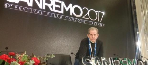 Alberto Boi durante la 67° edizione del Festival di Sanremo. Alberto Boi durante la 67° edizione del Festival di Sanremo.