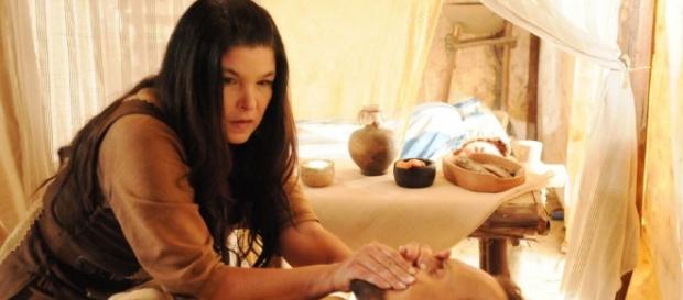 Capítulo desta 2ª da novela 'A Terra Prometida': Mara mata Racal Capítulo desta 2ª da novela 'A Terra Prometida': Mara mata Racal