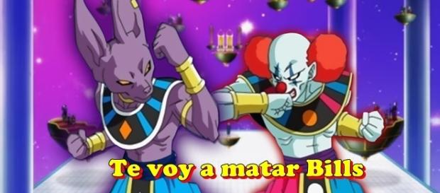 Dragon Ball Super La Batalla de los dioses Bills y payaso Dragon Ball Super La Batalla de los dioses Bills y payaso