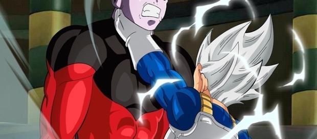 Dragon Ball Super Vegeta versus el guerrero del dios payaso Dragon Ball Super Vegeta versus el guerrero del dios payaso