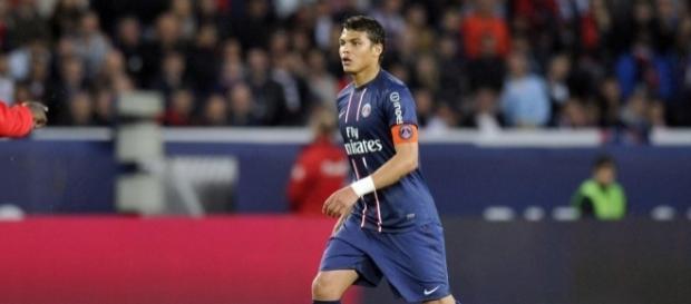 Thiago Silva en uno de sus últimos partidos Thiago Silva en uno de sus últimos partidos