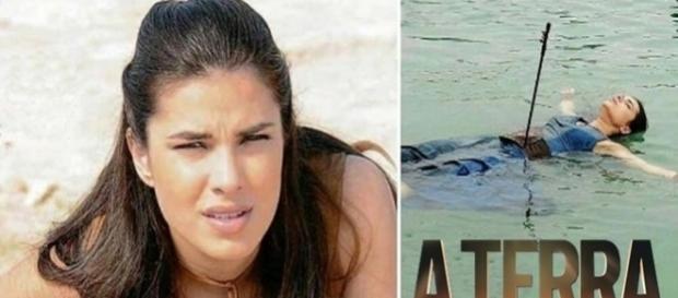 Aruna desaparece no rio em 'A Terra Prometida' Aruna desaparece no rio em 'A Terra Prometida'
