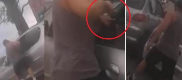 Bombadão bate em motorista na frente da filha - Google Bombadão bate em motorista na frente da filha - Google