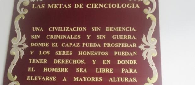 Estas son las metas de Cienciologia Estas son las metas de Cienciologia