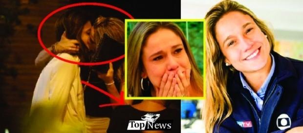 Fernanda Gentil é vítima de homofobia e reage. Fernanda Gentil é vítima de homofobia e reage.