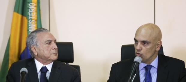 Moraes é peça chave de Temer para escapar da Lava Jato Moraes é peça chave de Temer para escapar da Lava Jato