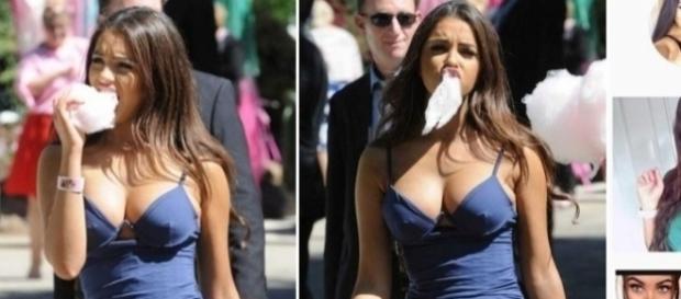 Musa do algodão doce ficou famosa na internet por sua beleza. Musa do algodão doce ficou famosa na internet por sua beleza.