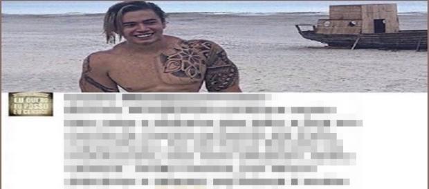 Whindersson é chamado de feio por internauta que questiona sua beleza. Whindersson é chamado de feio por internauta que questiona sua beleza.