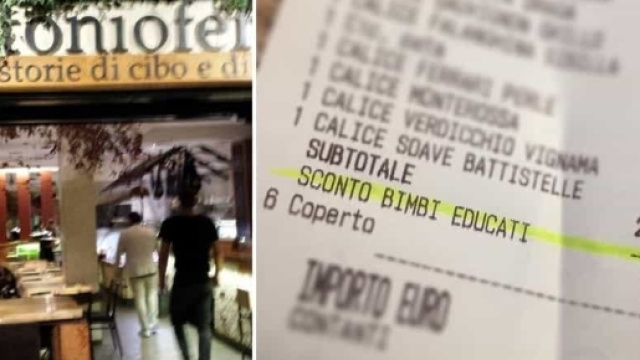 Bimbi educati al ristorante: Antonio Ferrari premia i genitori con uno sconto