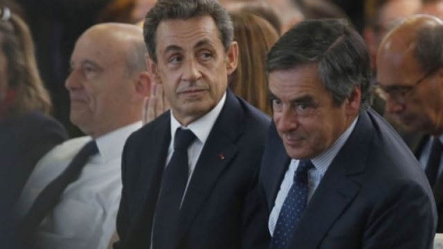 Francois Fillon et Nicolas Sarkozy