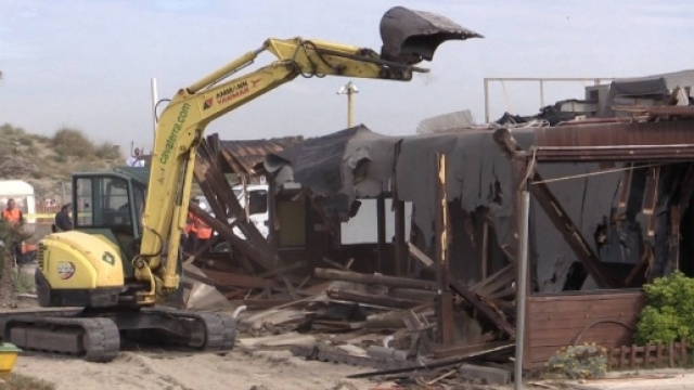 Le "ruspe della legalità" in azione a Castel Porziano